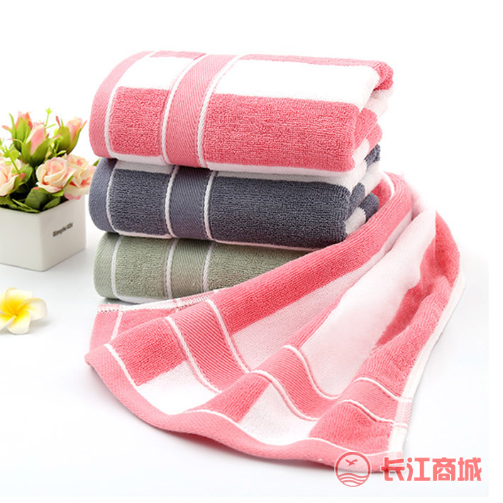 永亮2270缎档股彩条毛巾