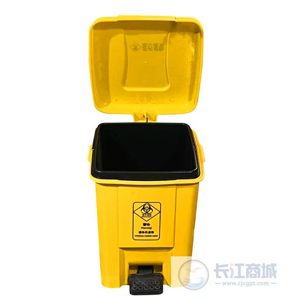 医疗垃圾桶（黄）（双层） 驻力 15L