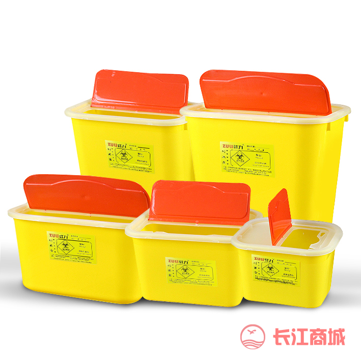 方形塑料锐器盒