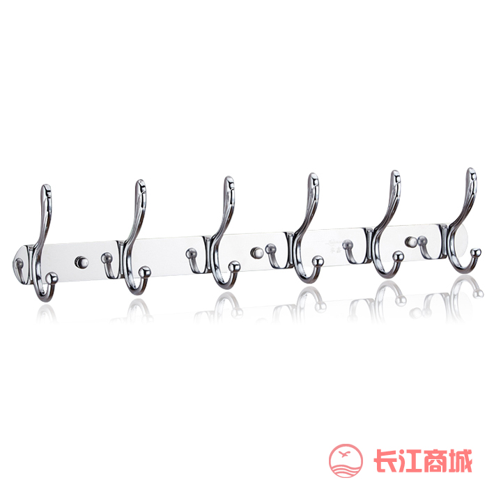 6位不锈钢衣帽钩006