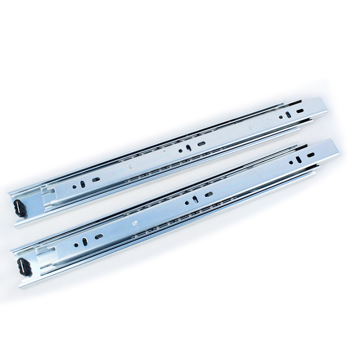 14寸三折伸缩钢珠滑轨